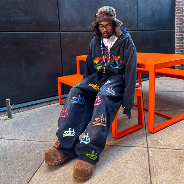 Art Hoodie (BLK) - Image 3